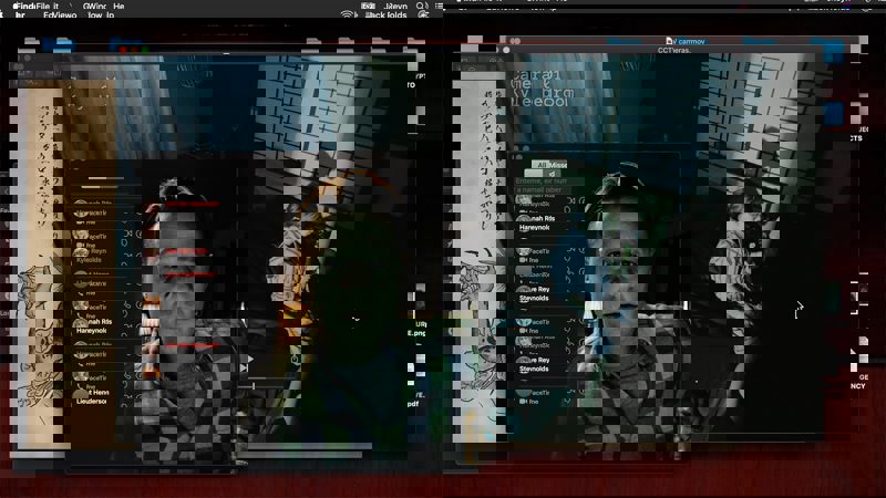 Movie scene